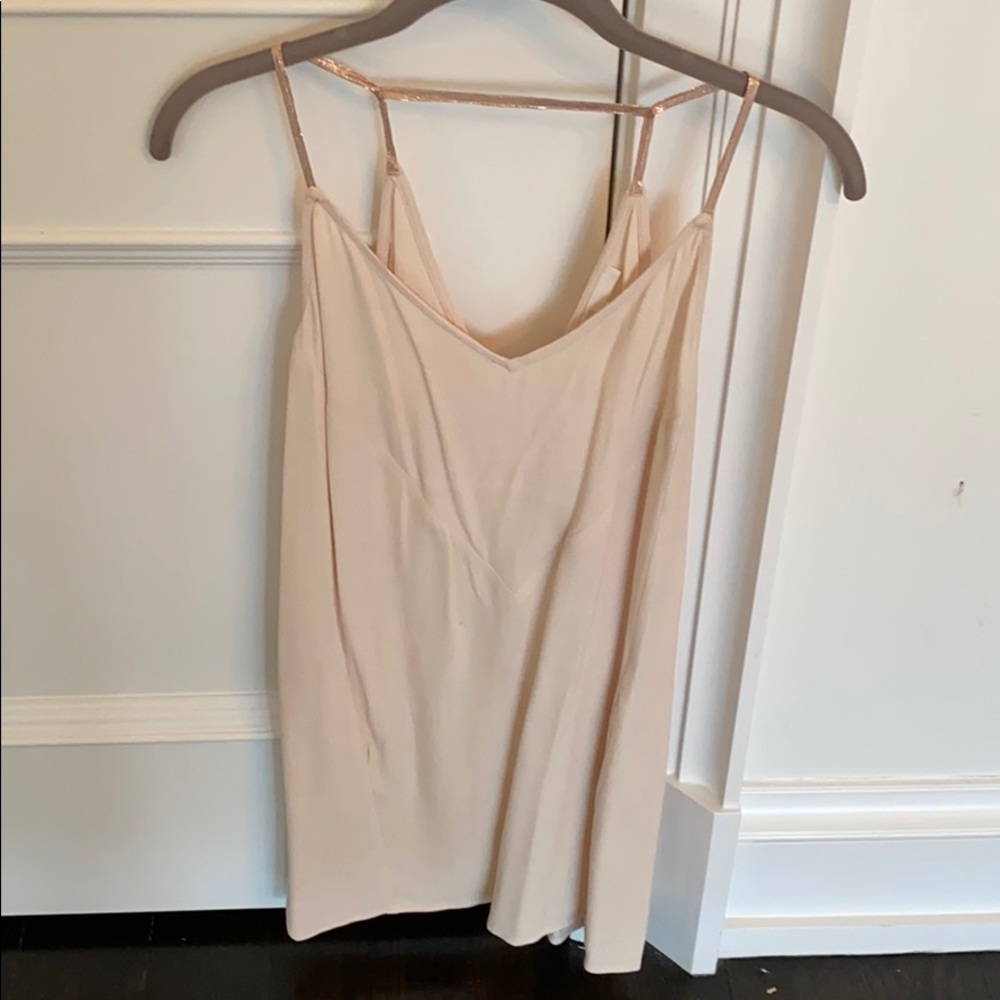 Maje, crepe fabric blush dress